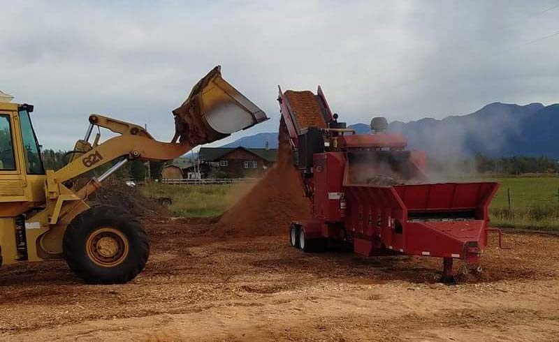 ORganic Montana Mulching Services Kalispell MT